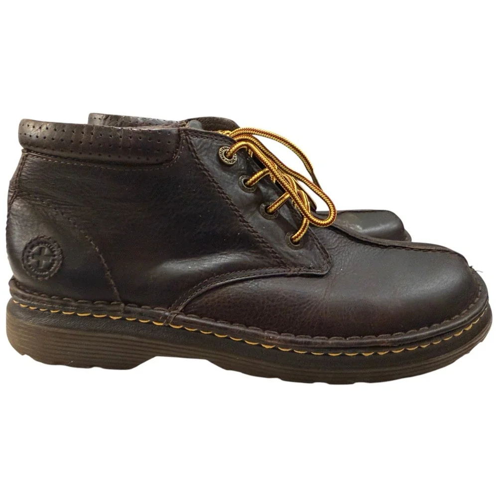 Dr. Martens 12658 Mens 12 Brown Leather Chukka Boot Rugged Workwear Heritage Y2K